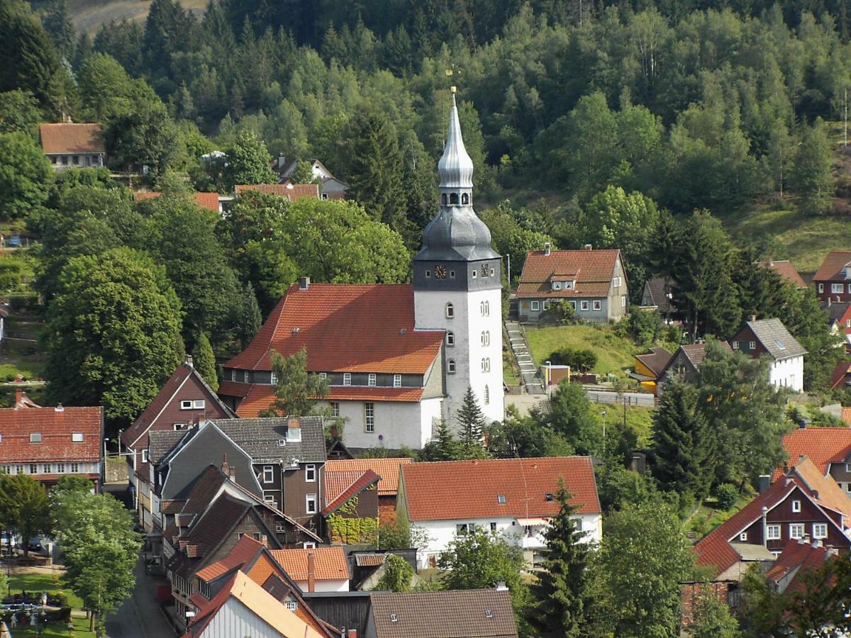 Ferienwohnung Harzblick Лаутентхаль Экстерьер фото